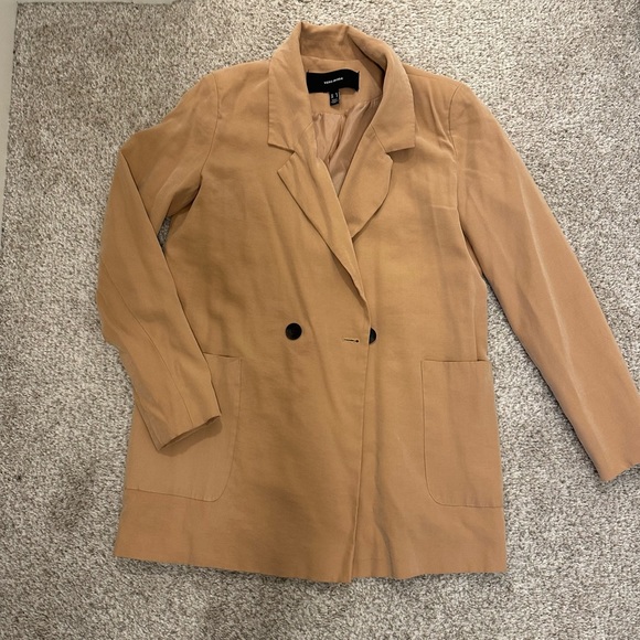 Vero Moda Beige / Tan Blazer Jacket - Picture 1 of 3